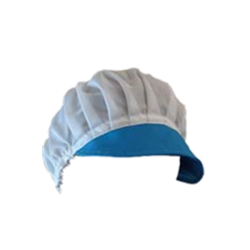 Touca restauração c/elástico e pala rede.